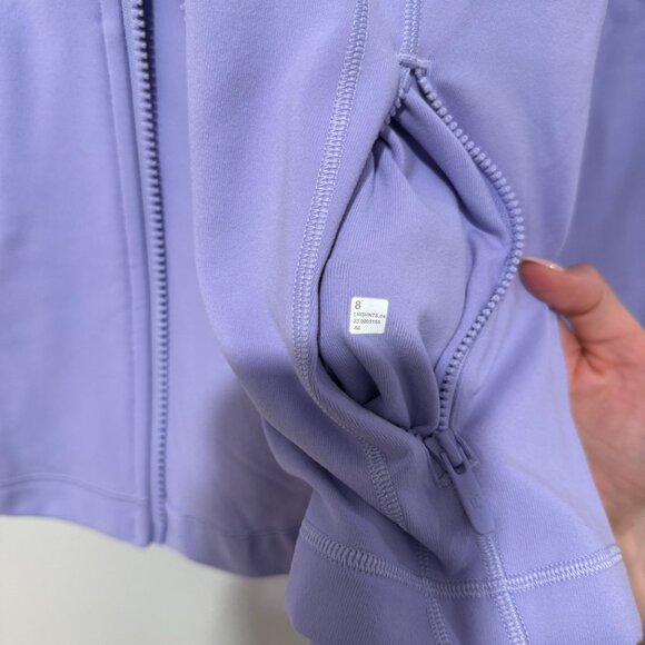 Lululemon Define Jacket Luon Lavender Size 8 - Picture 2 of 6